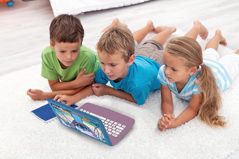 Lexibook - Disney Stitch - Bilingual English/Spanish Educational Laptop, 124 Language Activities, Writing, Maths, Logic, Music and Games, Boys and Girls, JC598Di2 - Image 4